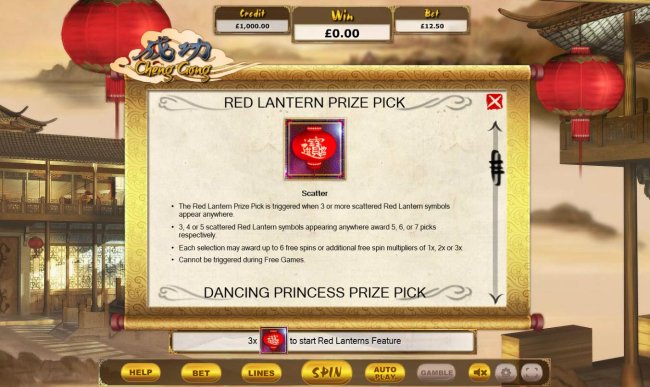 red Lantern Prize Pick Rules by Free Slots 247