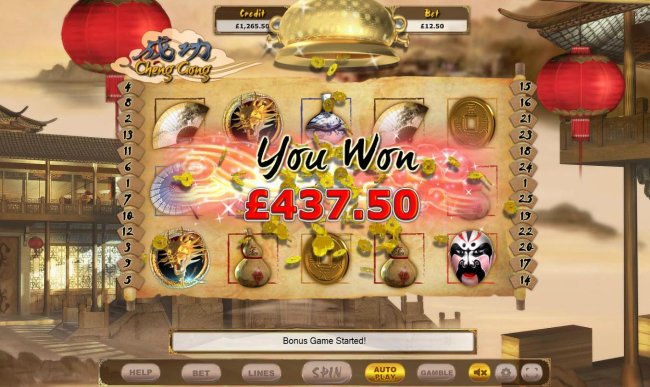 Scatter feature triggers a 437 coin win - Free Slots 247