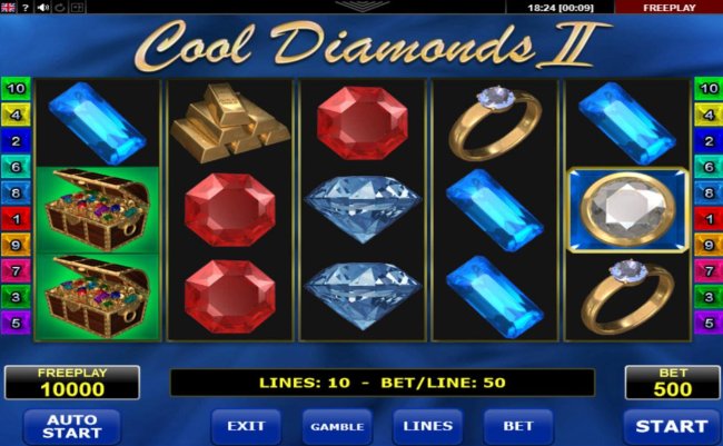 Free Slots 247 image of Cool Diamonds II