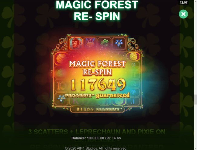 Magic Forest Re-Spin by Free Slots 247