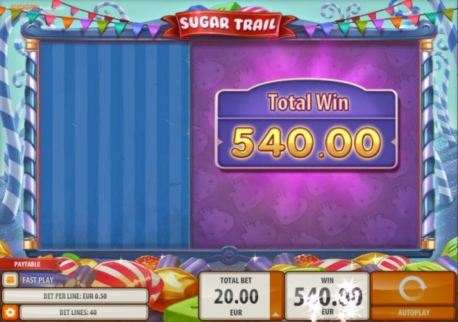 Free Slots 247 - Total Win 540.00