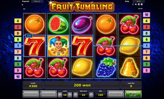Fruit Tumbling screenshot