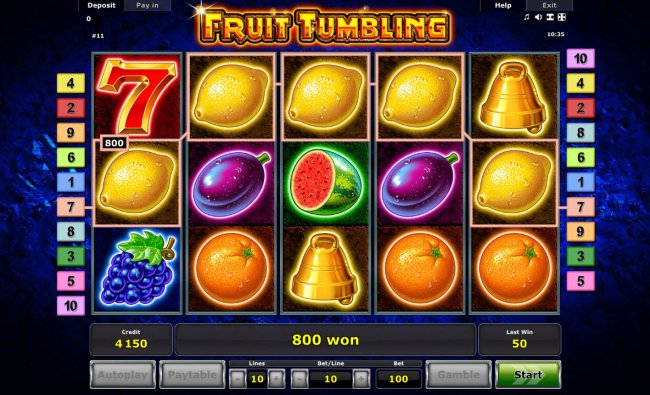 Fruit Tumbling by Free Slots 247