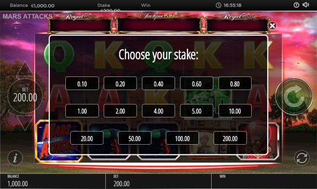 Free Slots 247 - Choose your stake