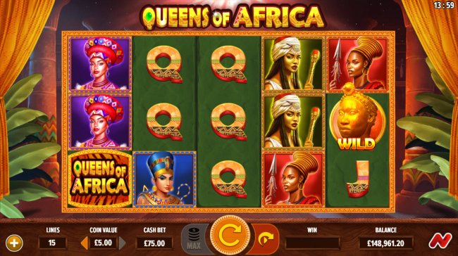 Free Slots 247 image of Queens of Africa